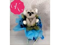 Ballagási csokor plüss figurával &quot;Koala&quot;