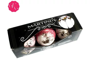 Koktél fürdőbomba szett "Martini"