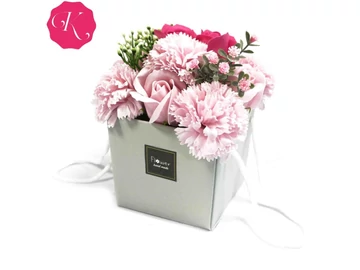 Szappanvirág box (rózsaszín)