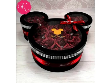 Minnie fej rózsadoboz