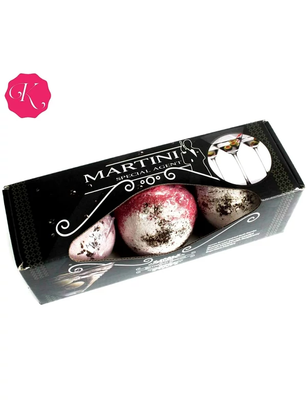 Koktél fürdőbomba szett "Martini"